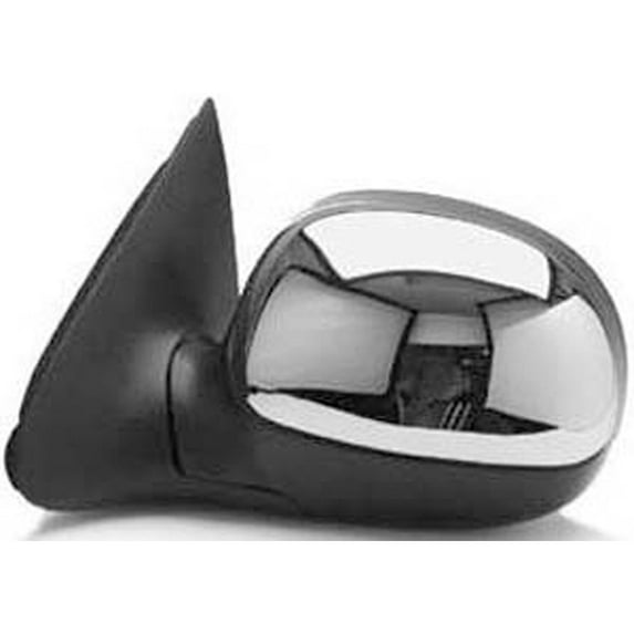 New Aftermarket  Driver Side Left Manual Door Mirror Assembly, F85Z17683BAA; F7TZ17D743AB fits 1997-2003 Ford F-150