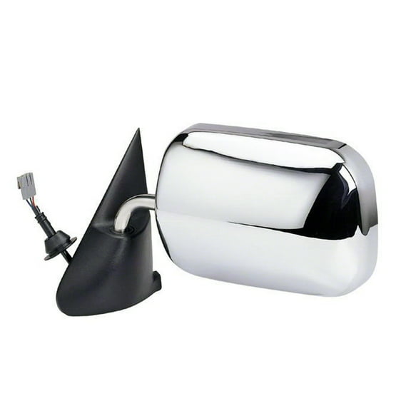 New Aftermarket Driver Side Left Power Door Mirror, 6x9 Flat Glass fits 1987-1996 Dodge Dakota