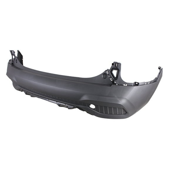 New Aftermarket Gray Rear Bumper Cover Replaces 86612Q5000 For LX Models fits 2021-2023 Kia Seltos LX Sport Utility 4-Door
