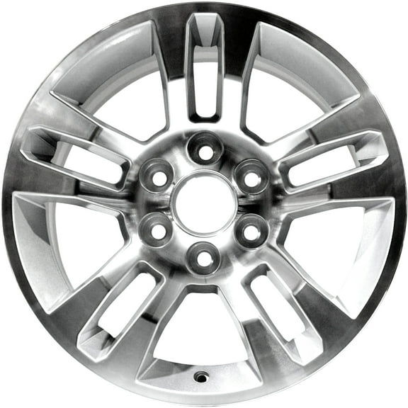 New Aftermarket  Machined and Painted Silver Aluminum Wheel 18 x 8.5 20937769 fits 2014-2020 Chevrolet Silverado 1500