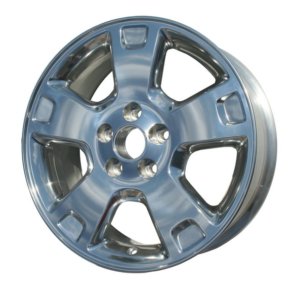New Aftermarket Metallic Polished Aluminum Wheel 17 x 7 6F2Z1007M fits 2004-2007 Ford Freestar