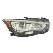 New Aftermarket OEM Passenger Side LED Headlight Assembly 260106HH7A fits 2018-2023 Infiniti Q50