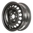 thumbnail image 1 of New Aftermarket  Painted Black Steel Wheel 15 x 6 18 Hole Style fits 2006-2009 Volkswagen Rabbit, 1 of 1