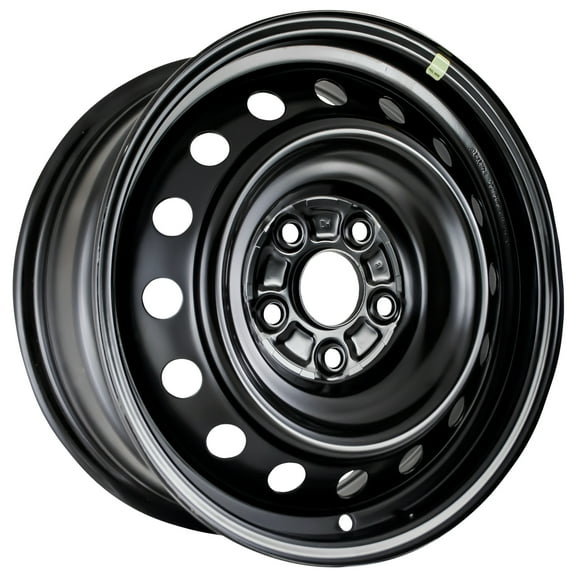 New Aftermarket Painted Black Steel Wheel 16 x 6.5 4261102A30 16 Hole Style fits 2009 Pontiac Vibe AWD Wagon 4-Door 2.4L 2362CC l4 GAS DOHC Naturally Aspirated