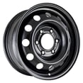thumbnail image 1 of New Aftermarket  Painted Black Steel Wheel 16 x 6.5 529104D060 12 Hole Style fits 2007-2010 Hyundai Entourage, 1 of 2