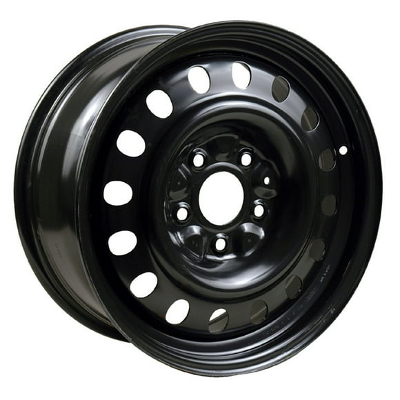 New Aftermarket Painted Black Steel Wheel 17 x 7.5 16 Slot Style fits 1999-2004 Jeep Grand Cherokee