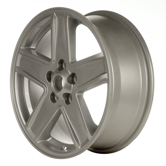 New Aftermarket  Painted Silver Aluminum Wheel 17 x 6.5 1CT67PAKAB fits 2007-2010 Jeep Compass