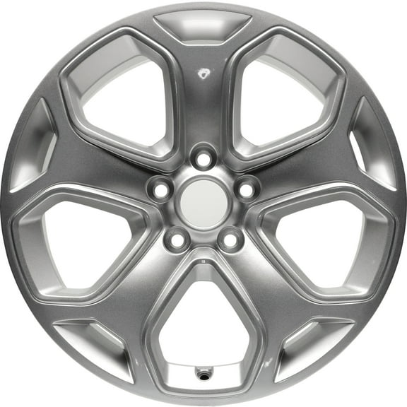 New Aftermarket Painted Silver Aluminum Wheel 18 x 8 5 Y Spoke Style fits 2011-2014 Ford Edge