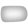 thumbnail image 1 of New Aftermarket  Passenger Side Door Mirror Glass 3 5/8 x 6 5/16 x 6 5/16 fits 1989-1994 Nissan 240SX, 1 of 2
