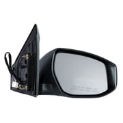 New Aftermarket Passenger Side Door Mirror Without Heated Glass Without Signal 963013YU1F fits 2013-2018 Nissan Sentra