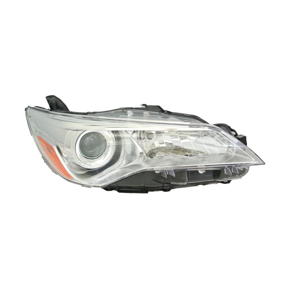 New Aftermarket Passenger Side Halogen Headlight Assembly 8111006860 fits 2015-2017 Toyota Camry Hybrid LE Sedan 4-Door