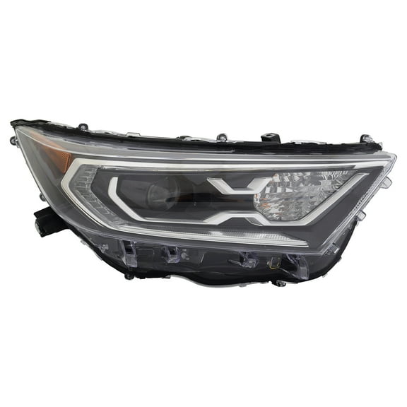New Aftermarket Passenger Side LED Headlight Assembly 811100R162 fits 2019-2021 Toyota Rav4 Hybrid Limited Sport Utility 4-Door::Canada Built Models
