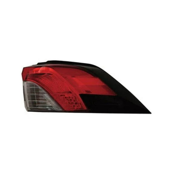 New Aftermarket Passenger Side Outer Tail Light Assembly 815500R090 CAPA fits 2019-2024 Toyota Rav4::North American Built Models