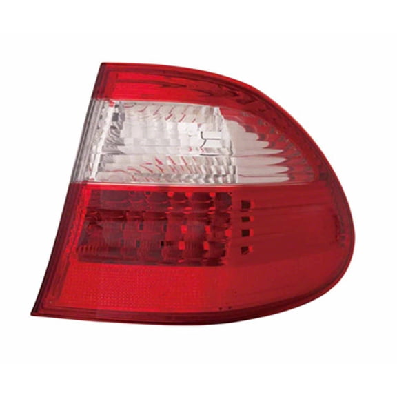New Aftermarket Passenger Side Rear Tail Lamp Lens and Housing 2118201664 fits 2004-2005 Mercedes-Benz E320