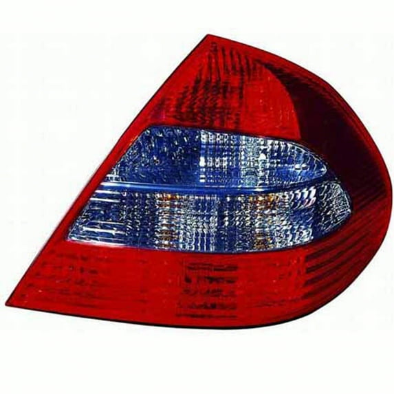 New Aftermarket Passenger Side Rear Tail Lamp Lens and Housing 2118202464 fits 2007-2009 Mercedes-Benz E320