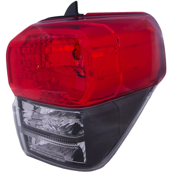 New Aftermarket Passenger Side Rear Tail Lamp Lens and Housing 8155135370 CAPA fits 2010-2013 Toyota 4Runner Trail Sport Utility 4-Door