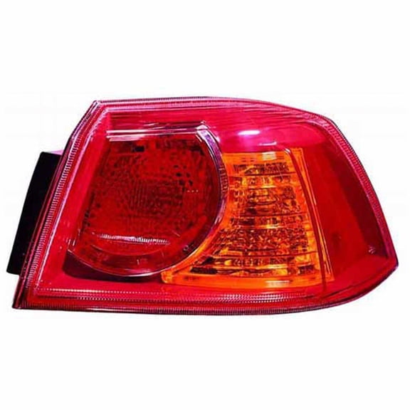 New Aftermarket Passenger Side Right Body Tail Lamp Assembly 8330A108 fits 2008 Mitsubishi Lancer Evolution GSR Sedan 4-Door