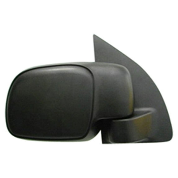 New Aftermarket Passenger Side Right Manual Door Mirror Assembly, Paddle Design F81Z17682AAA fits 1999-2016 Ford F-250 Super Duty
