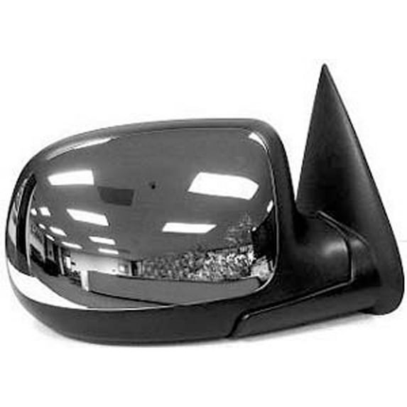 New Aftermarket Passenger Side Right Manual Manual Folding Door Mirror, Standard Type fits 1999-2006 Chevrolet Silverado 1500
