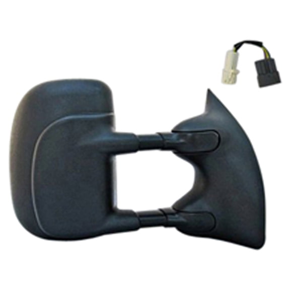New Aftermarket  Passenger Side Right Non-Heated Non-Signal Telescoping Power Door Mirror fits 1999-2007 Ford F-250 Super Duty
