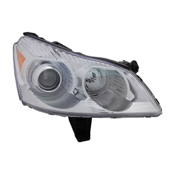 New Aftermarket Passenger Side Right Projector Type Head Lamp Assembly 20794804; 25851949 fits 2009-2012 Chevrolet Traverse LTZ Sport Utility 4-Door