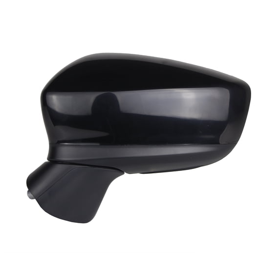 New Aftermarket Premium Driver Side Door Mirror Heated Signal Not Painted BJD569181F fits 2014-2016 Mazda 3