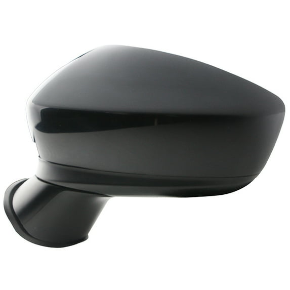 New Aftermarket Premium Driver Side Door Mirror Power Non Heated Not Painted BHS269181E fits 2014-2016 Mazda 3