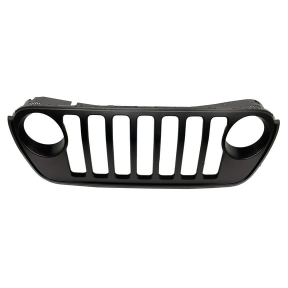 New Aftermarket Premium Fit Black Front Grille 68457083AA fits 2020-2023 Jeep Gladiator
