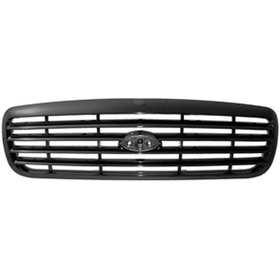 New Aftermarket Premium Fit Black Front Grille XW7Z8200AAA fits 1999-2011 Ford Crown Victoria