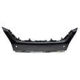 thumbnail image 1 of New Aftermarket  Gloss Black / Chrome Bumper Cover Insert Replaces 622789UF1A fits 2019-2024 Nissan Murano, 1 of 2