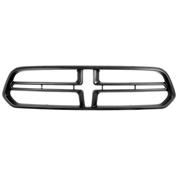 New Aftermarket  Premium Fit CAPA Matte-Black Outer Grille Shell 1XV16TZZAC fits 2014-2017 Dodge Durango