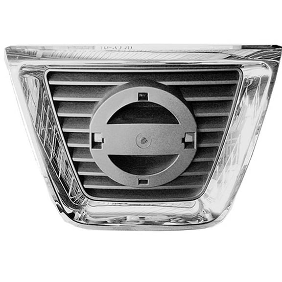 New Aftermarket Premium Fit Chrome / Black Front Center Grille 62070JM00A fits 2008-2010 Nissan Rogue