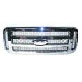 thumbnail image 1 of New Aftermarket  Premium Fit Chrome / Gray Front Grille 6C3Z8200BD fits 2005 Ford Excursion, 1 of 1
