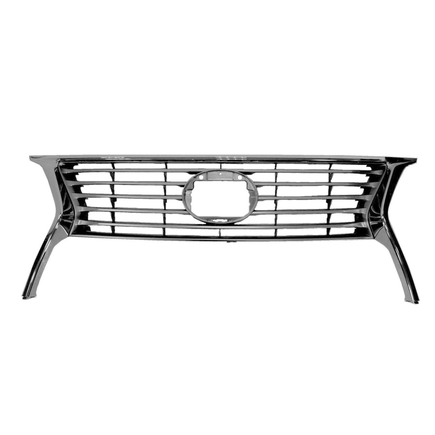 New Aftermarket Premium Fit Chrome / Silver Front Grille 531010E140 fits 2013-2015 Lexus RX350