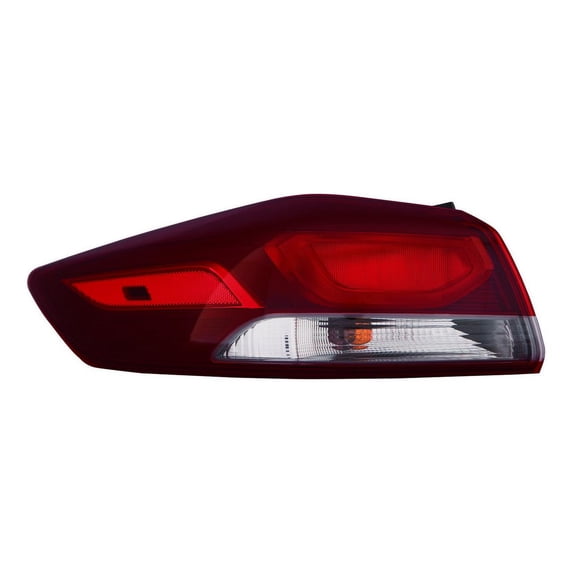 New Aftermarket Premium Fit Driver Side Outer Tail Light Assembly 92401F3000 CAPA fits 2017-2018 Hyundai Elantra::USA Built Models