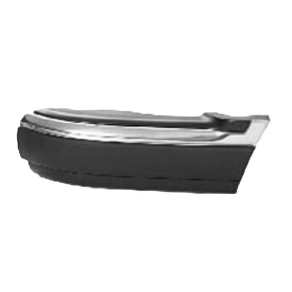New Aftermarket Premium Fit Front Driver Side Bumper End Made Of Plastic 12383119 fits 1994-1997 Chevrolet S10