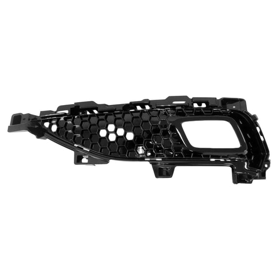 New Aftermarket Black Front Driver Side Fog Light Bezel Replaces 71107TZ3A40 fits 2018-2019 Acura TLX::Models without A-Spec