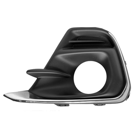 New Aftermarket  Chrome Front Driver Side Fog Light Bezel Replaces 95286424 fits 2016-2018 Chevrolet Spark