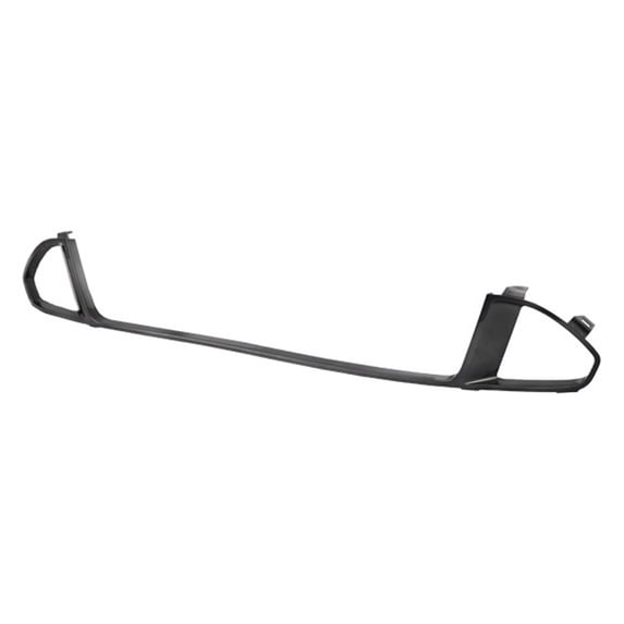 New Aftermarket Dark Smoked Chrome Front Bumper Cover Grille Molding Replaces BE5Z17K945AA fits 2010-2012 Ford Fusion S Sedan 4-Door