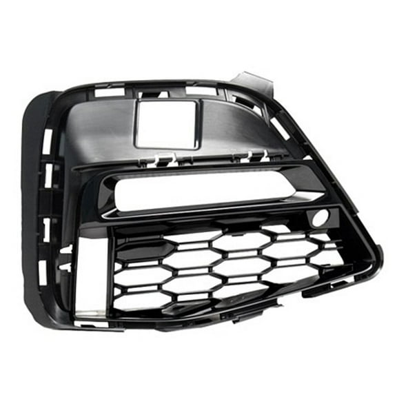 New Aftermarket  CAPA black Front Passenger Side Fog Light Bezel Replaces 51118069372 fits 2021-2022 BMW 330e::With M Package