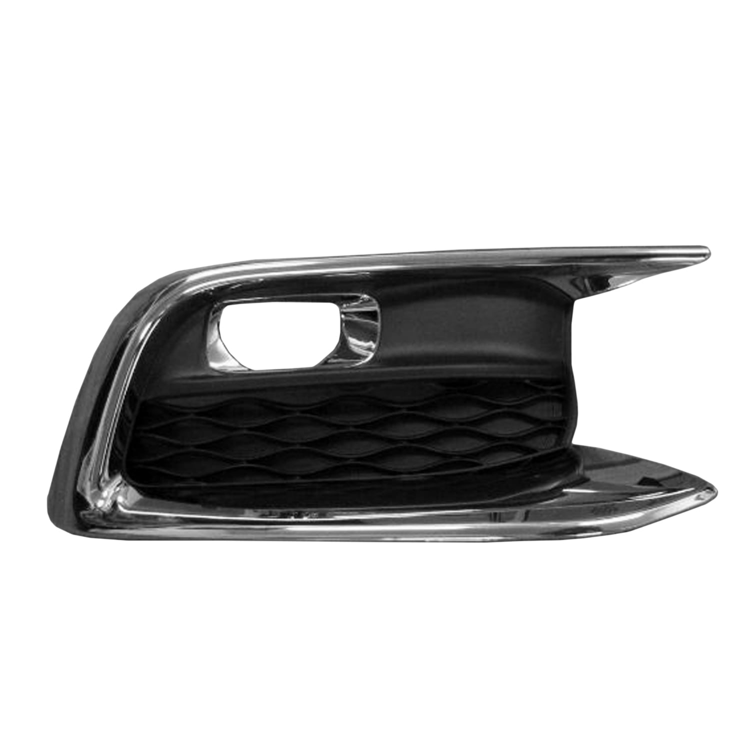 New Aftermarket Premium Fit Front Passenger Side Fog Light Bezel
