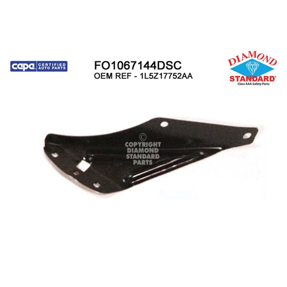 New Aftermarket Premium Fit Front Right Side Outer Bumper Mounting Bracket 1L5Z17752AA CAPA fits 2001-2007 Ford Ranger