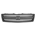 thumbnail image 1 of New Aftermarket  Premium Fit Matte-Black Front Grille 22829433 fits 2007-2013 Chevrolet Silverado 1500, 1 of 2