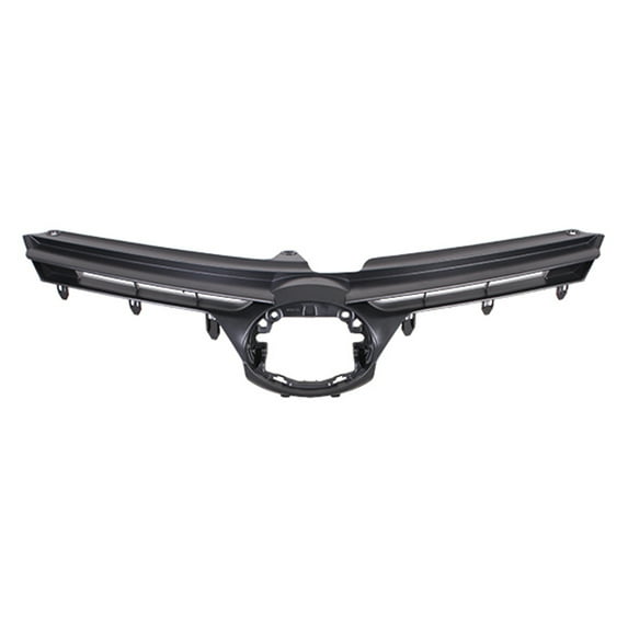 New Aftermarket  Premium Fit Matte-Black Front Upper Grille 5311102E60 CAPA fits 2019 Toyota Corolla CE Sedan 4-Door