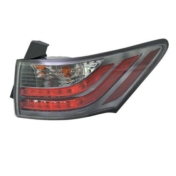New Aftermarket Premium Fit Passenger Side Outer Tail Light Assembly 8155176010 V fits 2011-2013 Lexus CT200h