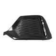 thumbnail image 1 of New Aftermarket  CAPA Matte-Black Rear Passenger Side Bumper Cover Grille Replaces fits 2017 Honda Civic EX Hatchback 4-Door, 1 of 2