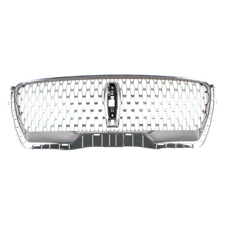 New Aftermarket Premium Fit Satin / Chrome Front Grille LC5Z8200BB