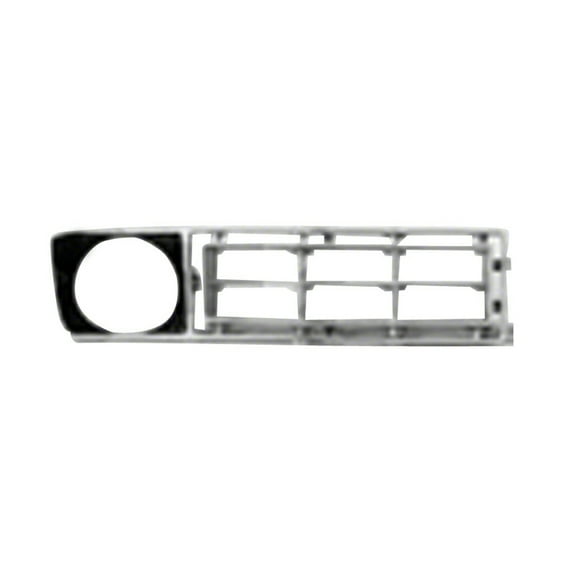New Aftermarket Premium Fit Silver Passenger Side Grille D6TZ8150A fits 1976-1977 Ford F-100
