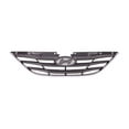 thumbnail interactive-video image 1 of Chrome Front Grille Assembly For 2011-2013 Hyundai Sonata | Upper Grille | Direct Replacement ABS Plastic 1 of 4