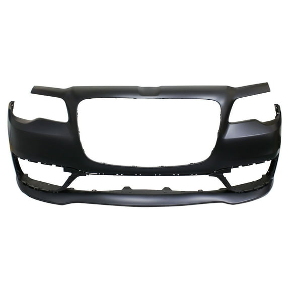 New Aftermarket  Unpainted Front Bumper Cover Replaces 5PP58TZZAD With Appearance Package fits 2017-2023 Chrysler 300 S Sedan 4-Door::With Appearance Package